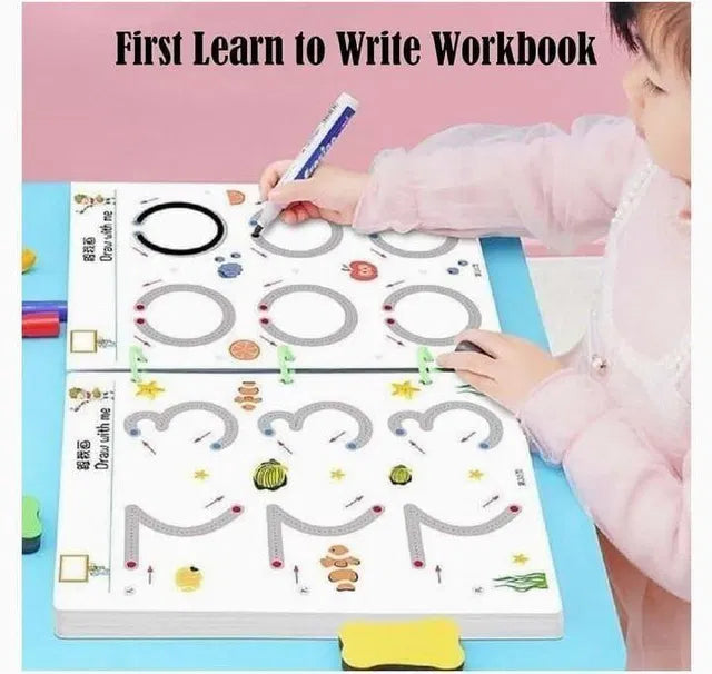 Pen Control Training Exercise Hand Control Book